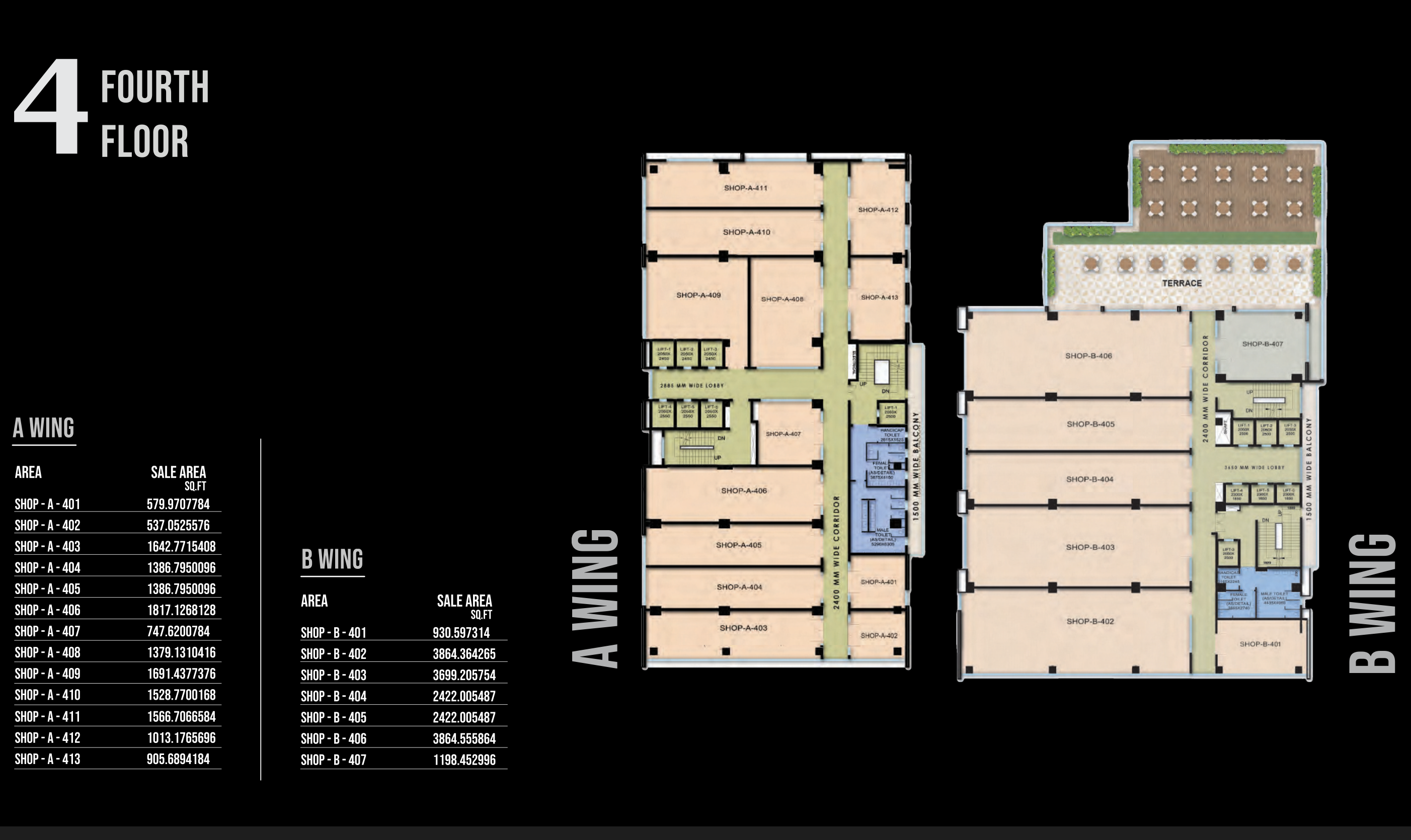 SUMMIT TWIN TOWER Floor plan